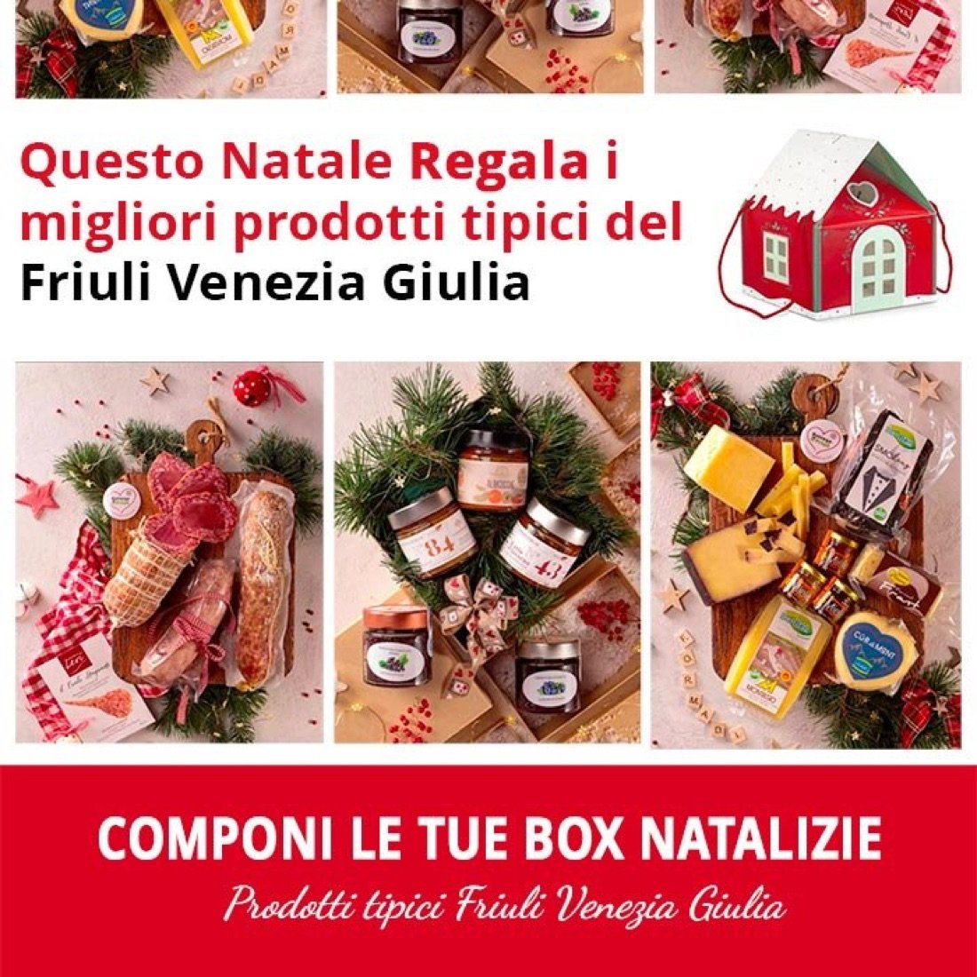 Creatività natalizia per prodotti tipici